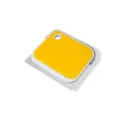 3-in-1 stainless steel dough cutter and cream scraper baking tool with yellow handle - Yellow 3-Piece Set