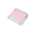 Multifunctional 3-in-1 stainless steel dough cutter and scraper with pink handle - Pink 3-Piece Set