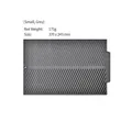 Small grey heat resistant rubber drying mat for kitchen countertop drainage - S / Gray