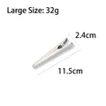 Large stainless steel alligator sealing clip for coffee bean and food bags, 11.5cm length - Large Crocodile Clip / 11.5cm