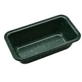 Dark green speckled loaf pan made of carbon steel for non-stick bread baking tool - Loaf Pan / Green