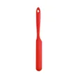 Professional red silicone cream spatula spreader for baking and cake decorating - Small Strip Scraper / Red