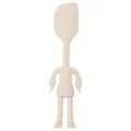 Cream colored humanoid character shaped silicone baking spatula for kitchen - Spatula / Off White