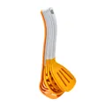 Heat-resistant 6-piece silicone kitchen utensil set featuring orange and white colors - 6-Piece Set / Orange Yellow