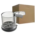 Semi-automatic handheld flour sifter baking tool with double-layer mesh and scales - Double Layer / Box Packaging