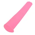 Moule à glace réutilisable en silicone rose pour sucettes glacées faites maison - Rose rouge