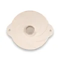 Premium off-white multi-functional silicone suction lid for sealing bowls and cups - 8 Inch (Diameter 21cm)