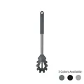 Professional silicone pasta server with stainless steel handle available in 3 colors - Pasta Server