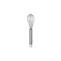 Professional 6-wire stainless steel whisk with tubular handle for baking - 8 Inch