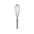 Professional 430 stainless steel manual whisk with 6-wire head for baking needs - 12 Inch