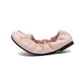 Elegante Franse ballerina's van zacht leer met strikdetail in licht pastelroze afwerking - 35 / Ballerina's (6626) / Roze