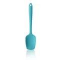 Turquoise 28cm food-grade silicone square-head spatula for baking and desserts - Large (28cm) / Blue