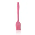 Professional small pink silicone basting brush for BBQ, grilling and kitchen cooking needs - Pink