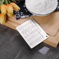 Stainless steel magnetic baking measurement equivalents conversion chart for kitchen fridge - 304 Stainless Steel Magnetic Conversion Chart (CT0427)