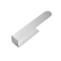 Brushed stainless steel punch-free paper towel rack for kitchen or bathroom storage. - Silver Small