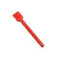 Premium red heat-resistant silicone pastry brush with integrated handle for baking - Paint Brush / Red