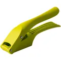 Prensa de ajos y rebanadora 2 en 1 ergonómica verde lima para cocinas modernas - Verde
