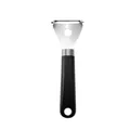 Professional kitchen cheese peeler with ergonomic black plastic handle and stainless steel head - Peeler / Black Peeler / Black