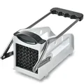 Professional stainless steel manual potato cutter and french fry slicer kitchen tool - Small (Single Blade)