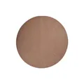 Round reusable brown non-stick fiberglass baking mat for cake pans and BBQ oven liners. - Round / 40*40cm