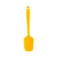 Integrated bright yellow silicone spatula for professional baking and cake decorating - Small T-Spatula / Yellow