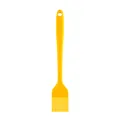 Pincel de silicona amarillo integrado para repostería y parrilladas de cocina - Pincel de cocina pequeño