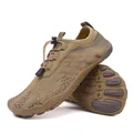 Chaussures de wading marron respirantes avec fermeture à cordon pour randonnée - 39 / Kaki (916)