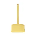 Yellow silicone wide-face turner spatula for non-stick pans and pancake flipping - Wide Spatula