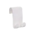 White silicone hook replacement for window squeegee and glass cleaning tool - White Silicone Holder