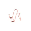 Elegante supporto in filo metallico oro rosa per cornici, piatti e telefoni cellulari - Supporto Basso / Oro rosa