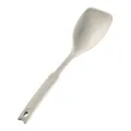 Grey food-grade silicone spatula spoon with internal measurement markings for baking - 2-in-1 Spoon Spatula / Khaki