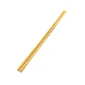 Durable light yellow silicone chopsticks with non-slip tip design for ramen noodles - Chopsticks / Yellow