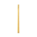 Bright yellow reusable silicone chopsticks with non-slip spiral texture design - Chopsticks / Yellow