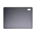 Dark gray non-slip PP cutting board with white marble grain texture and hanging hole - Dark Gray