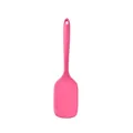 High-quality bright pink heat-resistant silicone kitchen spatula for non-stick cookware - Small Spatula