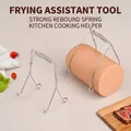304 stainless steel spring wire hook tool for frying and kitchen cooking - 2-Piece Set