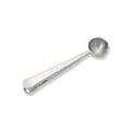 Durable stainless steel 2-in-1 coffee measuring scoop with integrated bag clip silver - Coffee Spoon Clip