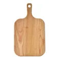 Professional Japanese style beech wood cutting board with handle for pizza fruit and bread - Cutting Board / S