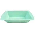 Professional mint green rectangular non-stick silicone toast mold for baking bread and cake - L / Green