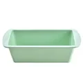 Professional mint green non-stick silicone loaf pan for baking bread and toast - S / Green