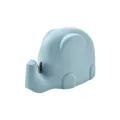 Cute blue elephant shaped manual knife sharpener for quick kitchen blade sharpening - Blue