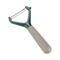 Éplucheur de fruits et légumes en forme de Y en acier inoxydable avec manche vert - Forme en Y Horizontale (Style 02) / Vert Foncé