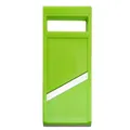Manual green vegetable slicer handheld plastic mandoline slicer tool for kitchen - Green