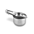 Nested stainless steel measuring cup set for precise baking measurements - 7-Piece Measuring Cup Set / 410 Stainless Steel