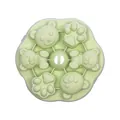 Light green bear and paw shaped silicone mold perfect for baby food and ice jelly - Bear Paw Style (MD-847) / Green