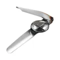 Professional stainless steel chestnut opener tool with cross blade for easy nut peeling - Chestnut Cross Opener Style / 1 Piece / Silver