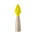 Manual citrus juicer reamer with yellow top and grey handle for lemon lime extraction - Lemon Squeezer / Lemon Yellow