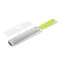 Râpe à fromage et zesteur de citron en acier inoxydable avec poignée vert citron et étui - Sac PP / Vert