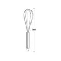 Durable 10 inch stainless steel balloon whisk for professional kitchen baking needs - Whisk / 10"
