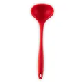 Mestolo per zuppa in silicone rosso resistente al calore per stoviglie antiaderenti - Cucchiaio da Minestra